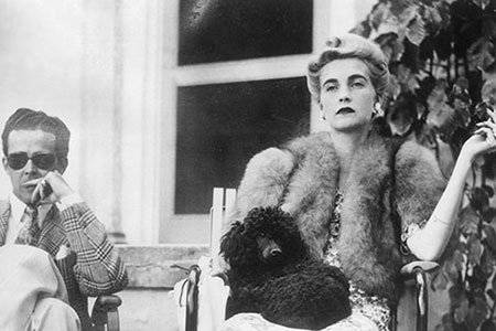 Barbara Hutton, the heiress to a fortune