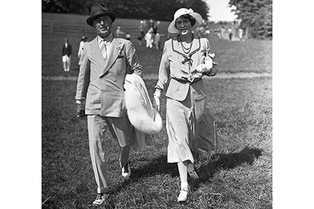 E.F. Hutton and his second wife, heiress Marjorie Merriweather Post